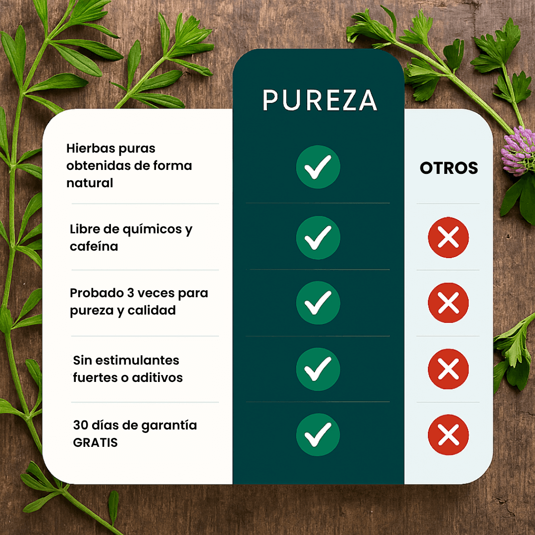PurezaDrops™ | Drena Naturalmente la Hinchazón del Rostro, Abdomen y Piernas
