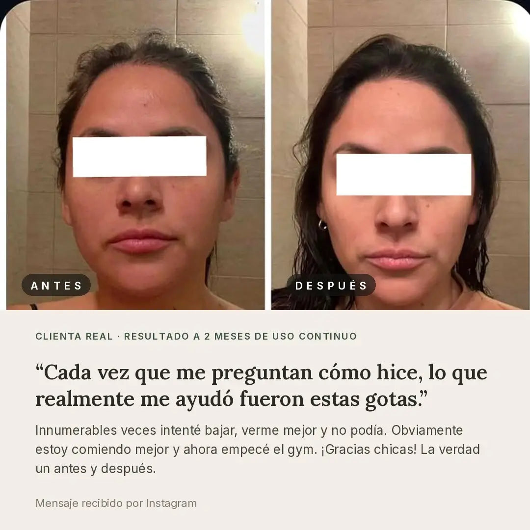 PurezaDrops™ | Drena Naturalmente la Hinchazón del Rostro, Abdomen y Piernas