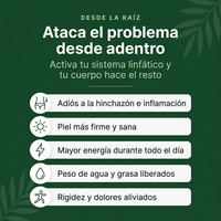 PurezaDrops™ | Drena Naturalmente la Hinchazón del Rostro, Abdomen y Piernas